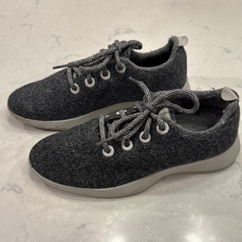 Allbirds Charcoal Wool Sneakers